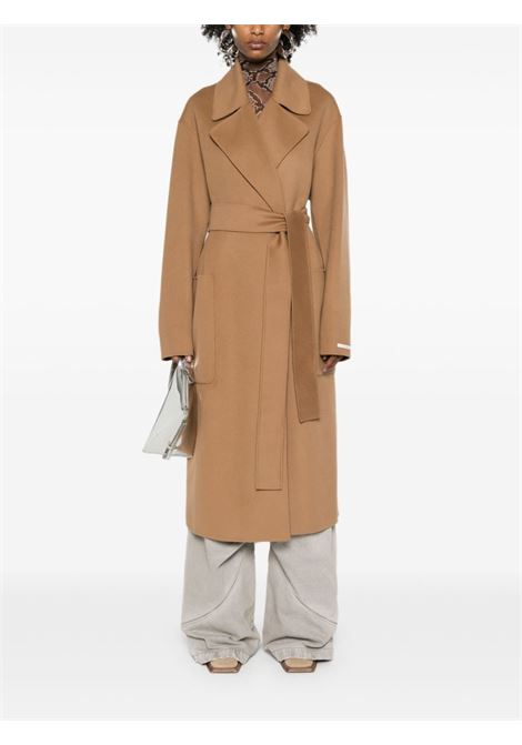 Beige veleno belted coat Maxmara Sportmax - women MAXMARA SPORTMAX | 2422016031600001